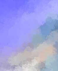 Obraz premium Brushed Painted Abstract Background. Brush stroked painting. Artistic vibrant and colorful wallpaper..