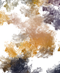 Brushed Painted Abstract Background. Brush stroked painting. Strokes of paint. 2D Illustration.