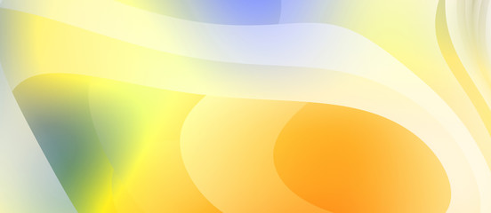 Abstract background with colorful gradient. Vibrant graphic wallpaper with stripes design. Fluid 2D illustration of modern movement.