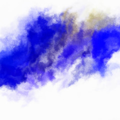 Watercolor painted background. Abstract Illustration wallpaper. Brush stroked painting. 2D Illustration.