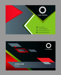 Corporate business cards template
