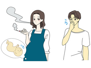 Smoking women and hated men