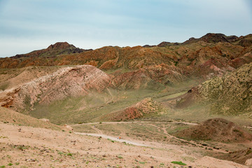 Charyn canyon in Kazakhstan