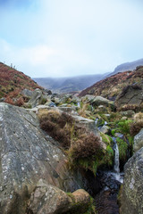 Mountains, Fields and Forests, Edale, Peak District, England, UK