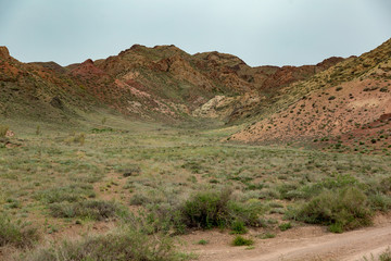 Charyn canyon in Kazakhstan