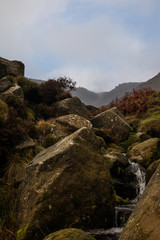 Mountains, Fields and Forests, Edale, Peak District, England, UK