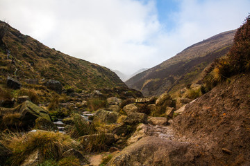 Mountains, Fields and Forests, Edale, Peak District, England, UK