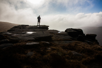 Hiker Silhouette 