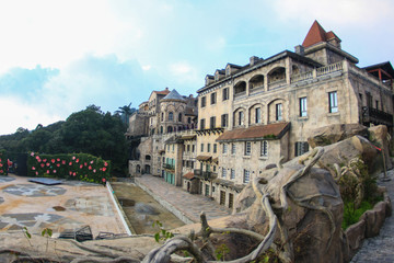 Naklejka premium Bana Hills, Danang, Vietnam.