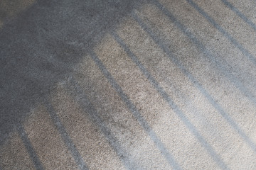 line, rail shadow on balcony