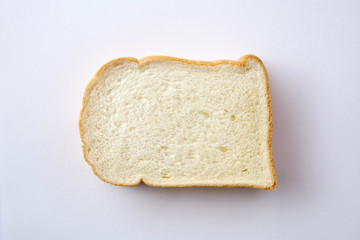 sliced bread on a wooden board
