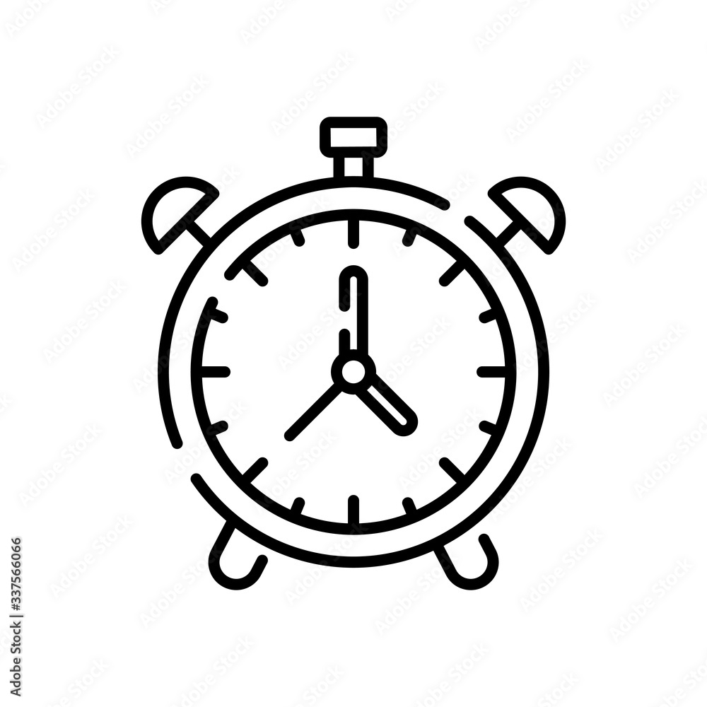 Poster timer vector icon