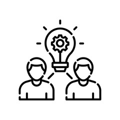 Innovation Network Vector Icon