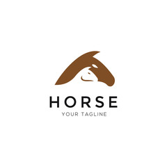 modern horse logo vector illustration