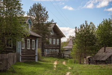 old house in the village