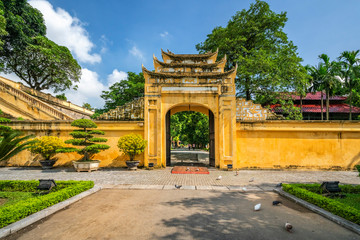 Imperial Citadel of Thang Long in Hanoi, Vietnam