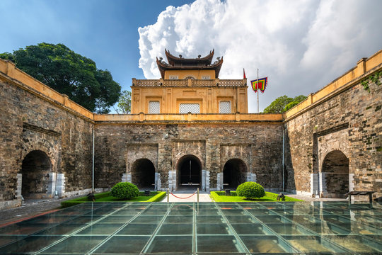 Imperial Citadel of Thang Long in Hanoi, Vietnam