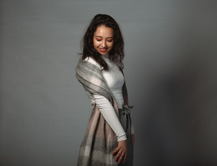 Stylish trendy woman