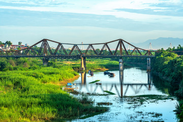 The Long Bien Bridge was constructed from 1989 to 1902 during French’s occupation of the country....
