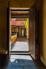  87 Ma May street old house, Ha Noi, Vietnam. General view