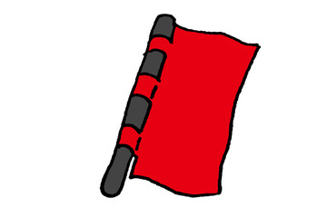 赤い旗