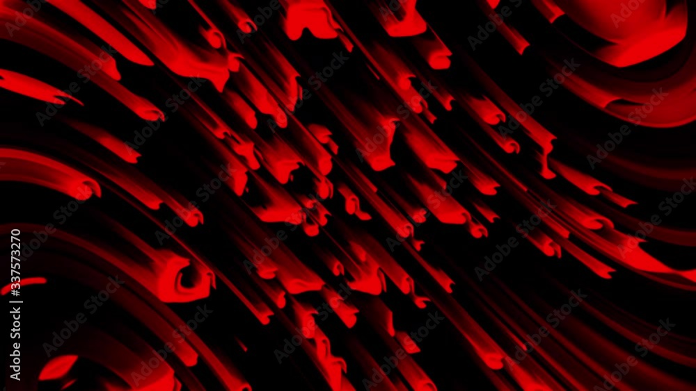 Poster many abstract comets fall at high speed, 3d rendering. virtual asteroid rain, computer generated bac