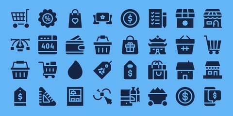 sale icon set