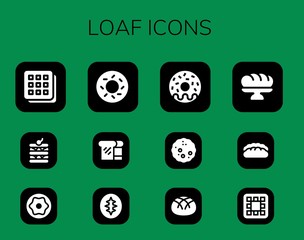 loaf icon set