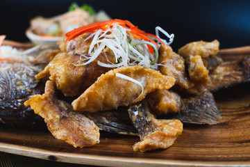 
Fried fish
