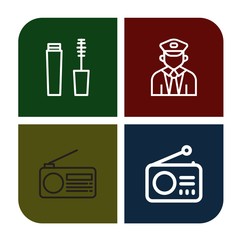 objects icon set