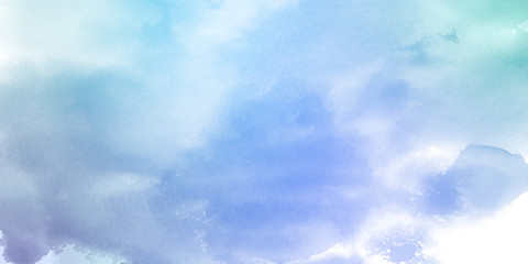 海　水彩　水　背景