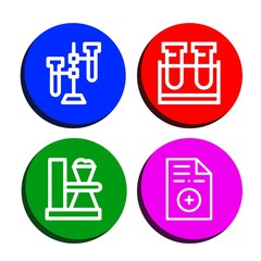 Set of pharmacist icons