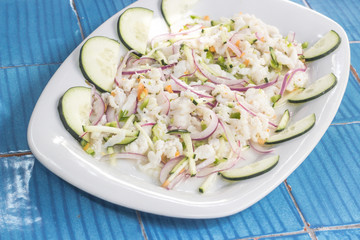 Ceviche fresco 