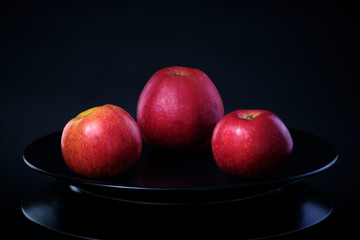 apples of the plate