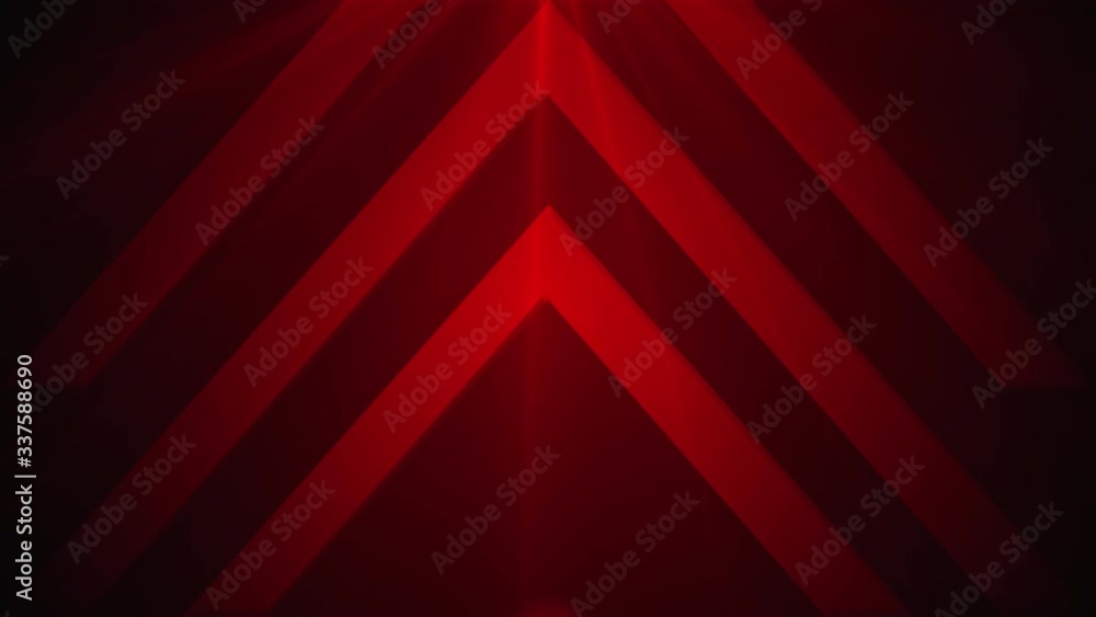 Poster computer generated technology background. big abstract arrows point up, 3d rendering