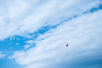 Balloon in the blue sky
