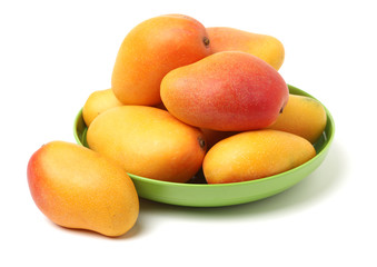 Mango on a white background