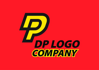 Litery DP  logo concept © Jacek