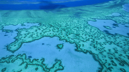 Aerial view Whitsunday Island, Australia