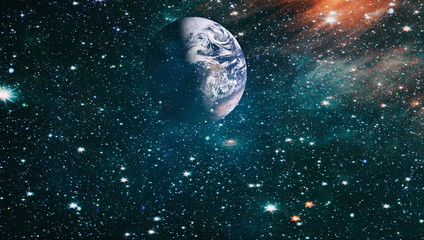 Beautiful galaxy in outer space.  Elements of this image furnished by NASA.