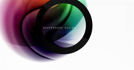 Abstract background, fluid mixing gradient liquid style colors composition. Vector Illustration For Wallpaper, Banner, Background, Card, Book Illustration, landing page