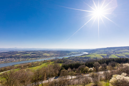 Danube Nibelungengau view from Maria Taferl