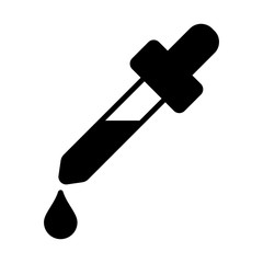 dropper - medical icon vector design template