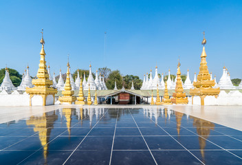 Mandalay, Myanmar - Sandamuni Pagoda in Mandalay, Myanmar