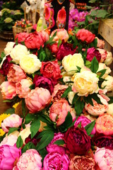 Rosen in Bloemenmarkt Amsterdam 