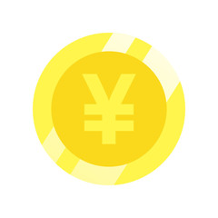 The best Yen/yuan coin icon, illustration vector. Suitable for many purposes.