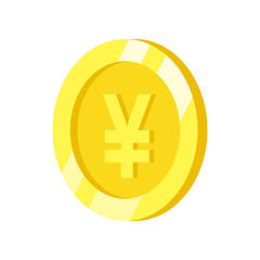 The best Yen/yuan coin icon, illustration vector. Suitable for many purposes.
