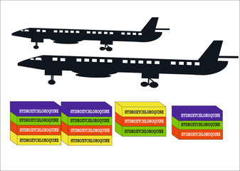 Illustration of supply chain management