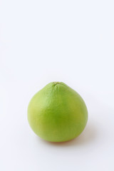 Pomelo fruit cure thirst sour and sweet taste. isolated on white background. 
