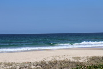 Fototapeta na wymiar Surfers Paradise Queensland Australia on the beach